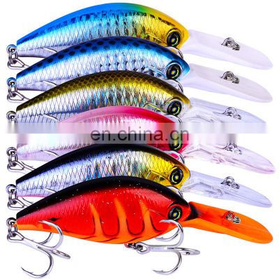 6 color rock lure 10.5cm lure lure 15g with Austrian gold hook commerce fishing gear