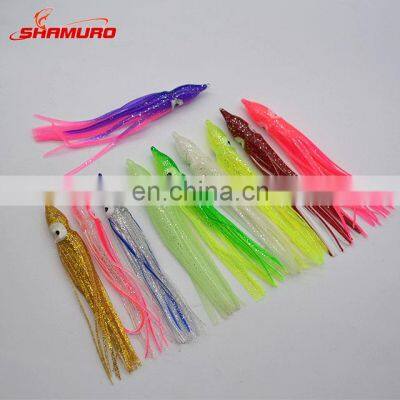 Wholesale Multi Color Fishing Lures Set Octopus skirt Baits Combo Squid Lure