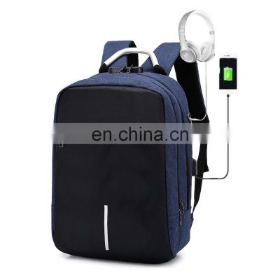 Custom Logo OEM Back Pack Wholesale Anti-theft Backpack with Lock Mochila Antirrobo Anti Theft Smart Laptop Backpack Bag