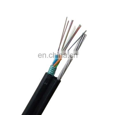 China Manufacturer  Outdoor Types  24 Core Single Mode Figure 8 Fiber Optic Cable