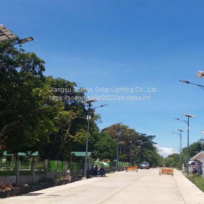 100W CONCO SOLAR STREET LIGHTS IN PHILIPPINES