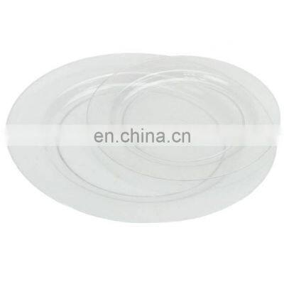 Best Selling Wedding Party Disposable Heavyweight Plastic Plates Set photo-4
