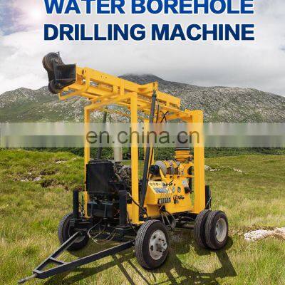 High Quality XYX-3 Trailer Driven Type Core Mine Deep Water Well Drilling Rig Machine photo-2