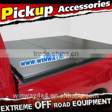 3 Folding Tri Fold Solid Tonneau Cover For Ram 1500/2500/3500