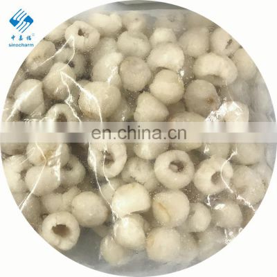 Top Quality Certified Sweet Peeled Seedless Tropical Fruit IQF Frozen Lychee