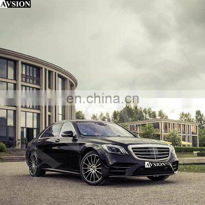 Factory outlet car body kit include front/rear bumper assembly Maybach Grille for Mercedes Benz S-class W222 upgrade to S450