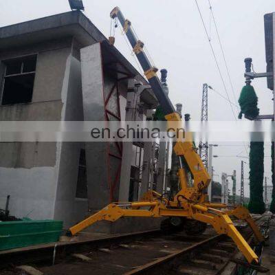 Portable Mini Lifting Crawler Crane 3 Ton Spider Crane KB3.0 Price