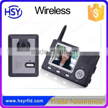 2.4ghz frequency wireless door phone intercom system