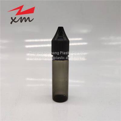 V3 PET 15ml Clear Black Vape Bottle Anti-theft E-liquid Plastic Childproof Oil Ink Squeeze Bottle Tip Lid 10ml 30ml 50ml Liquid Juice Eye Dropper Bottle photo-2