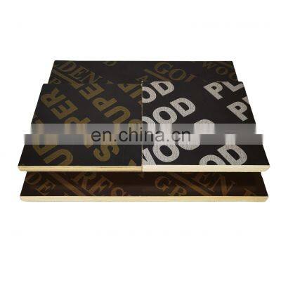 Finger joint boards film faced plywood 18mm, poplar plywood for concrete formwork