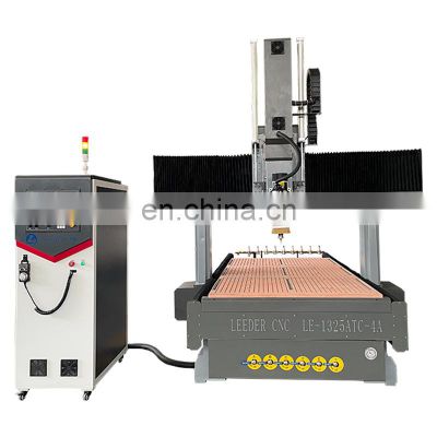 Leeder Aluminum Cnc Engraving Wood Carving Machinery 3d Woodworking Machinery 3 Axis 1325 Wood Cnc Router 1530 2030