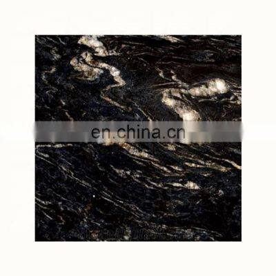 Titanium black granite gangsaw slabs