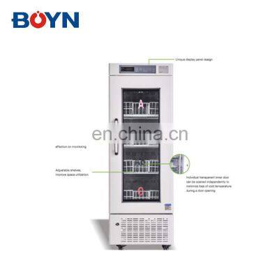 4 degree Medical Blood Bank Refrigerator Freezer ,108L/208L,658L/1008L