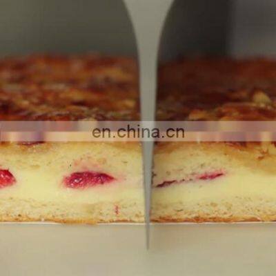 High quality food cutting machine multi-layer sponge fruit cake ultrasonic cutting machine