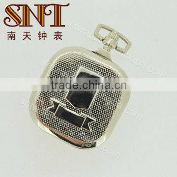 SNT PW013 Square case fashion quartz pocket watch