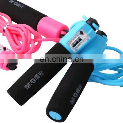 Factory DDP LED Display Digital Weight Calories Time Setting Heavy Weight Speed Cordless Jump Rope Skipping Rope with Counter`