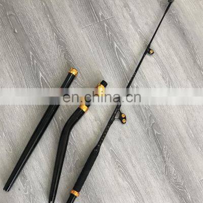 Heavy Duty Swivel Tip Trolling Rods Fiberglass Big Game Fishing Boat Rods