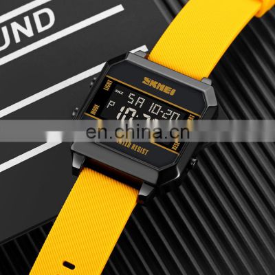 New Arrival Skmei 1848 Fashion Yellow Sport Digital Watch for Men Original Factory Wholesale Price