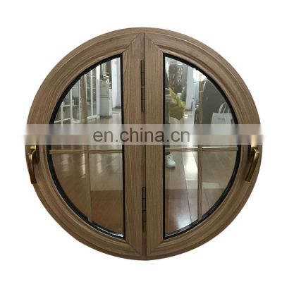 Hot Sell Aluminum Center Round Window Pivot Shape Hung Window