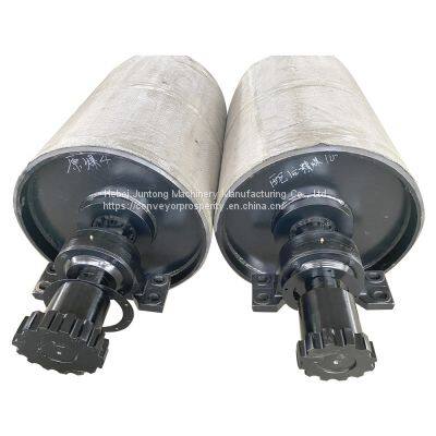 JIS SS 400 Belt Conveyor Ceramic Rubber Lagging Pulley for Quarry