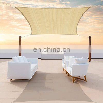 Waterproof Rectangle 20'x16' Sunshade Sail Patio Awning Top Canopy for Outdoors