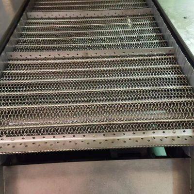 304 316 Stainless Steel Chain Wire Mesh Belt Stainless Steel Flat Wire Conveyor Belt For Conveyor