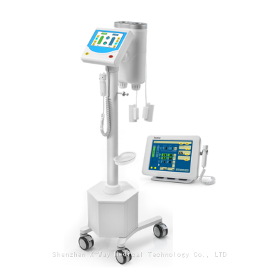 Contrast agent CT MRI DSA Peripheral vascular angiography high pressure injection system machine, High-pressure 1200psi contrast delivery injector syringe