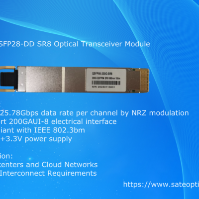 200G QSFP28-DD SR8 Совместимый с HW