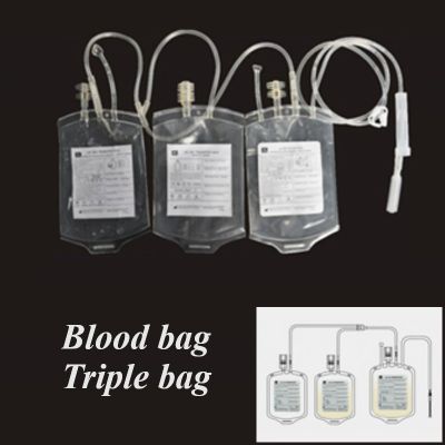 Medical blood transfusion bag, single bag, double bag, triple bag, quadruple bag