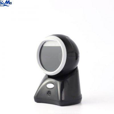 Cheap Barcode Scanner Platform Wired Omnidirectional Automatic 2D Desktop Barcode Scanner Supermarket photo-2