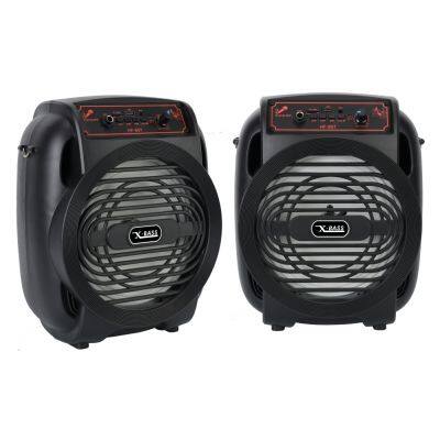 Outdoor 8 Inch Bass RGB Light Portable Handle Speaker Party Stage Dj Microphone Subwoofer Home Karaoke BT Speaker photo-2