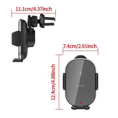 15W Magnetic Car Wireless Charger Three-axis Induction Automatic Clamp Mobile Phone Wireless Charging Bracket Air Outlet Clamp
