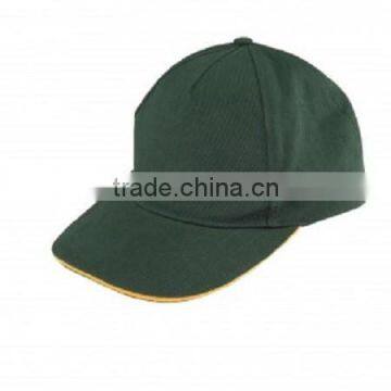 manufacturer of custom baseball caps/Green color 100% cotton sports cap/Cricket sports cap/Custom cricket caps