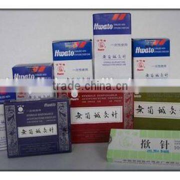 Hwato Brand sterile acupuncture needles for single use