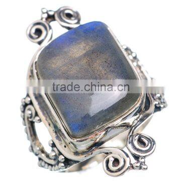 LABRADORITE 925 STERLING SILVER RING ,925 STERLING SILVER JEWELRY WHOLE SALE,JEWELRY EXPORTER