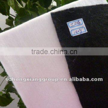 White and black pp/pet geotextile woven/nonwoven