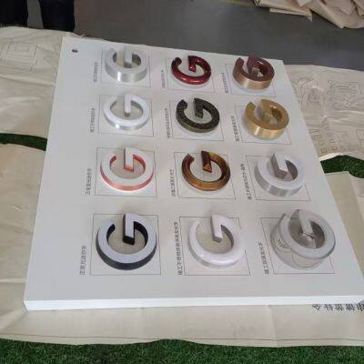 Acrylic Luminous Words Mini Words Resin Outdoor Advertising Back Luminous Stainless Steel Advertising photo-3