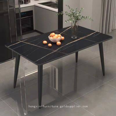 Elegant Fixed Rock Slab Dining Tables for Your Home photo-2