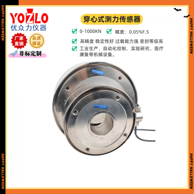 The 50-ton Bridge Test Force Sensor With a Through-hole Structure Supports Customization photo-2