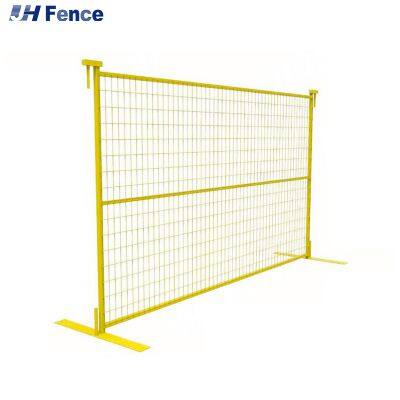 Hot Sale Swimming Pool Chain Link Security Canada Temporary Fence Sustainable Wire Fence photo-4