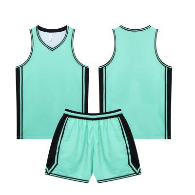 Wholesale Custom Mens Women Children Basketball Shirts Sublimation Basketball Uniforms Professional Throwback Jersey Breathable Sports Set