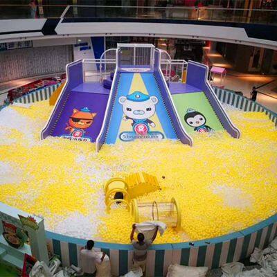 Indoor Slide Equipment for Naughty Castle Children's Amusement Park, Playground Equipment for Shopping Malls, Parent-child Million-ball Pool Factory photo-5