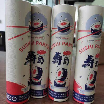 Portable Sushi Push Pop container for takeaway for Picnic Lunch Box
