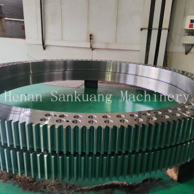 Custom Machined Slewing Ring Gear for Offshore Platform Applications