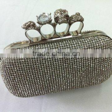 Elegant mesh ball evening wedding bag