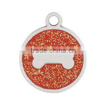 wholesale popular round stainless steel pendants dog tag pendants manufacturer supply can be customized