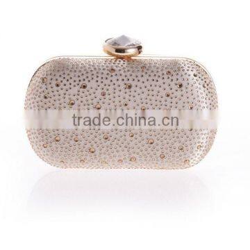 hot sale stocks to buy clutch bag handcee with crystal                        
                                                Quality Choice