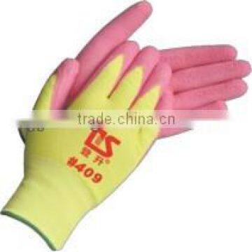 latex coated safety working gloves