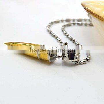 Wholesale Fashion Jewelry Costume Jewelry Gold 316l Stainless Steel Jewelry Gold Pendant photo-6
