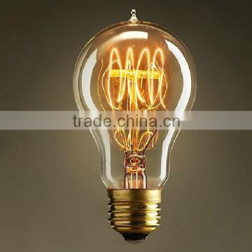 2016 low price A19 spiral shape edison bulb decorative lamps